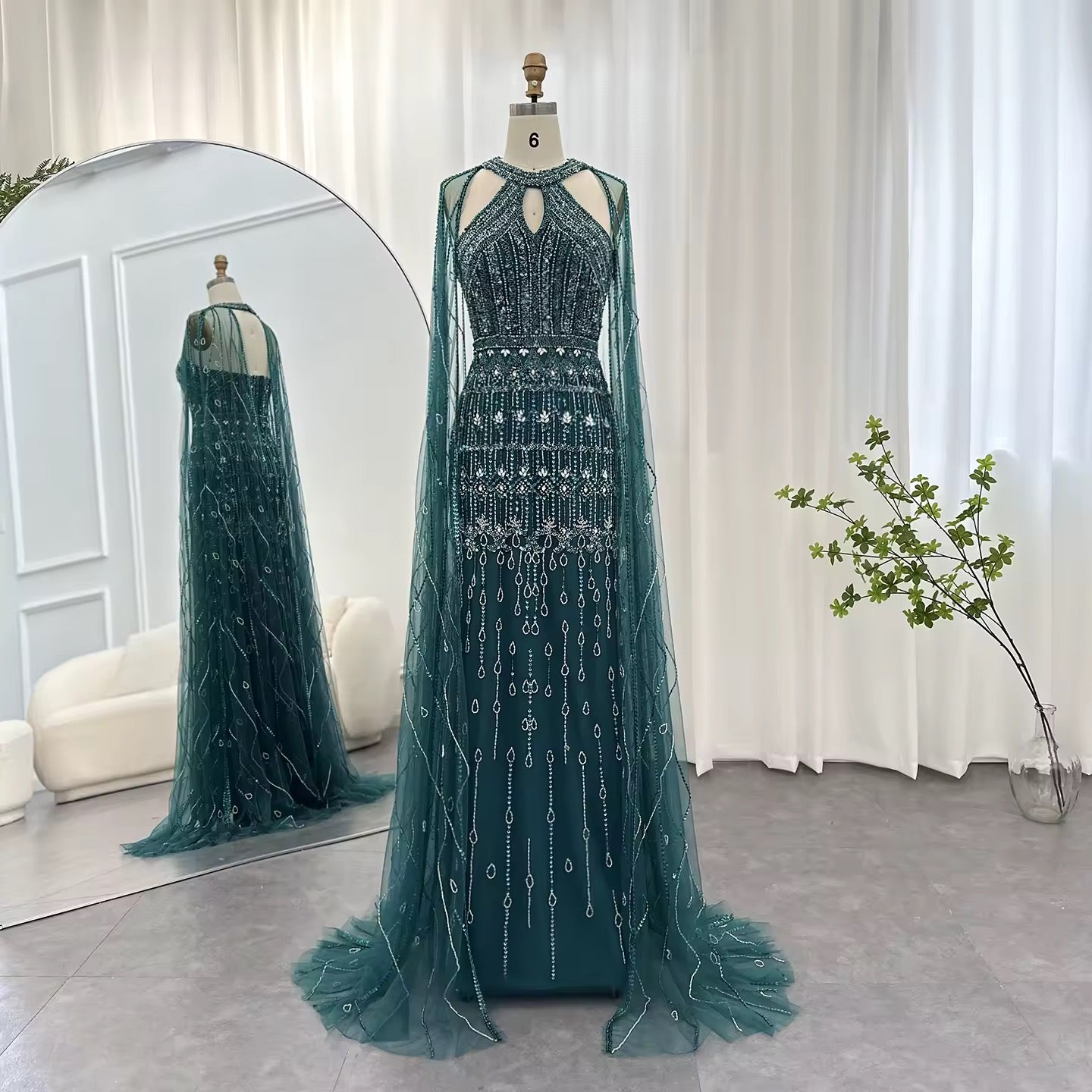 Luxury evening dress