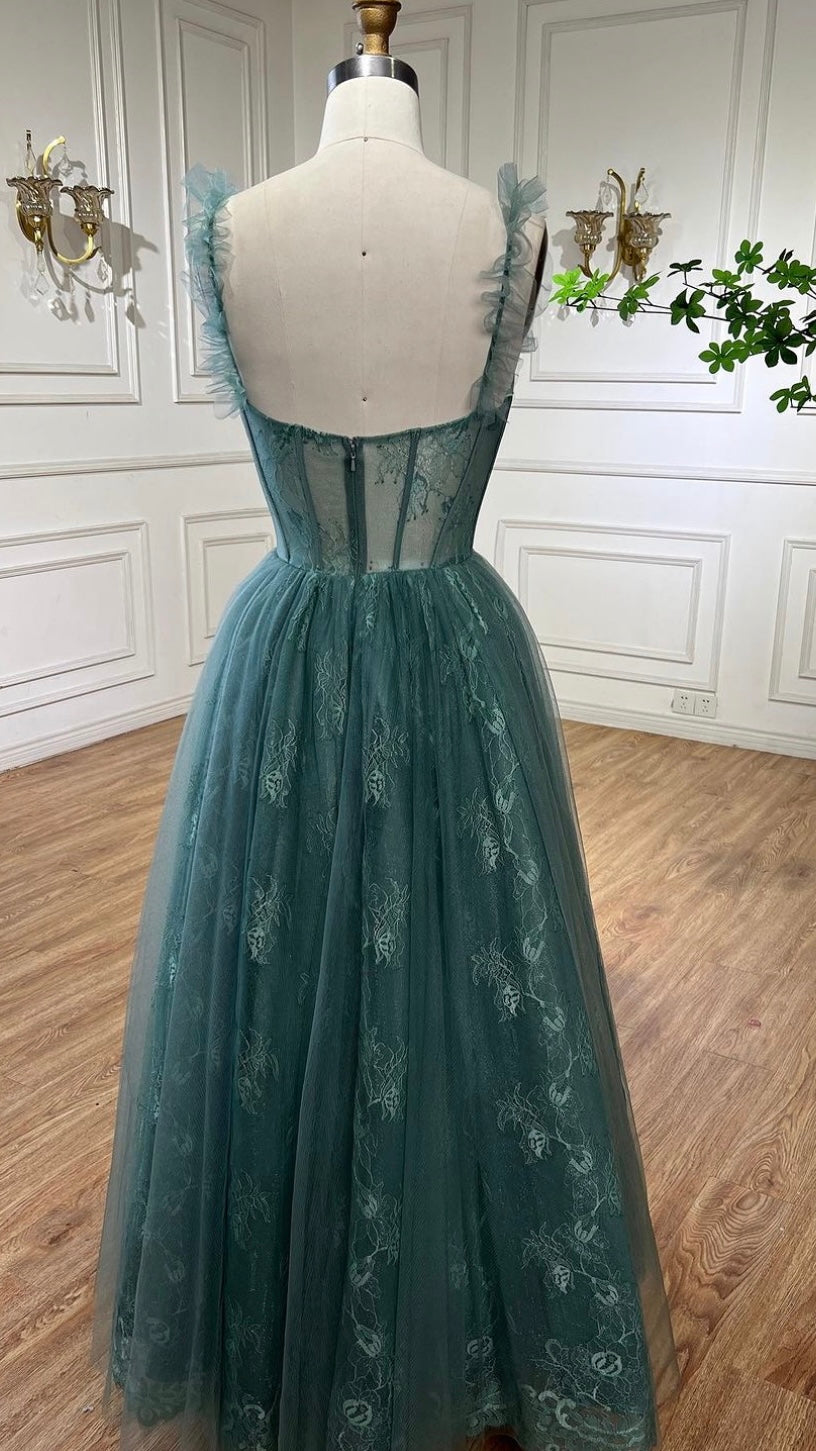 Elegant Mid Lace Dress