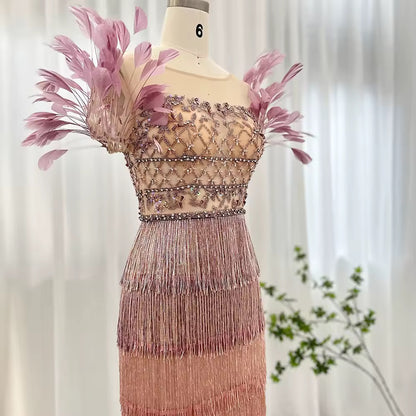 Ombre midi dress