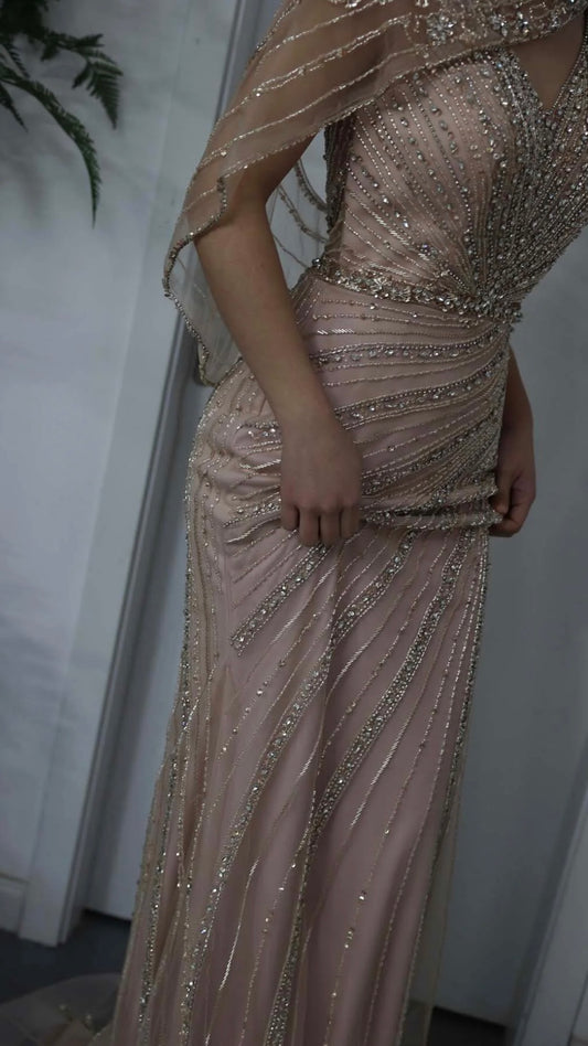 Luxurious evening dress