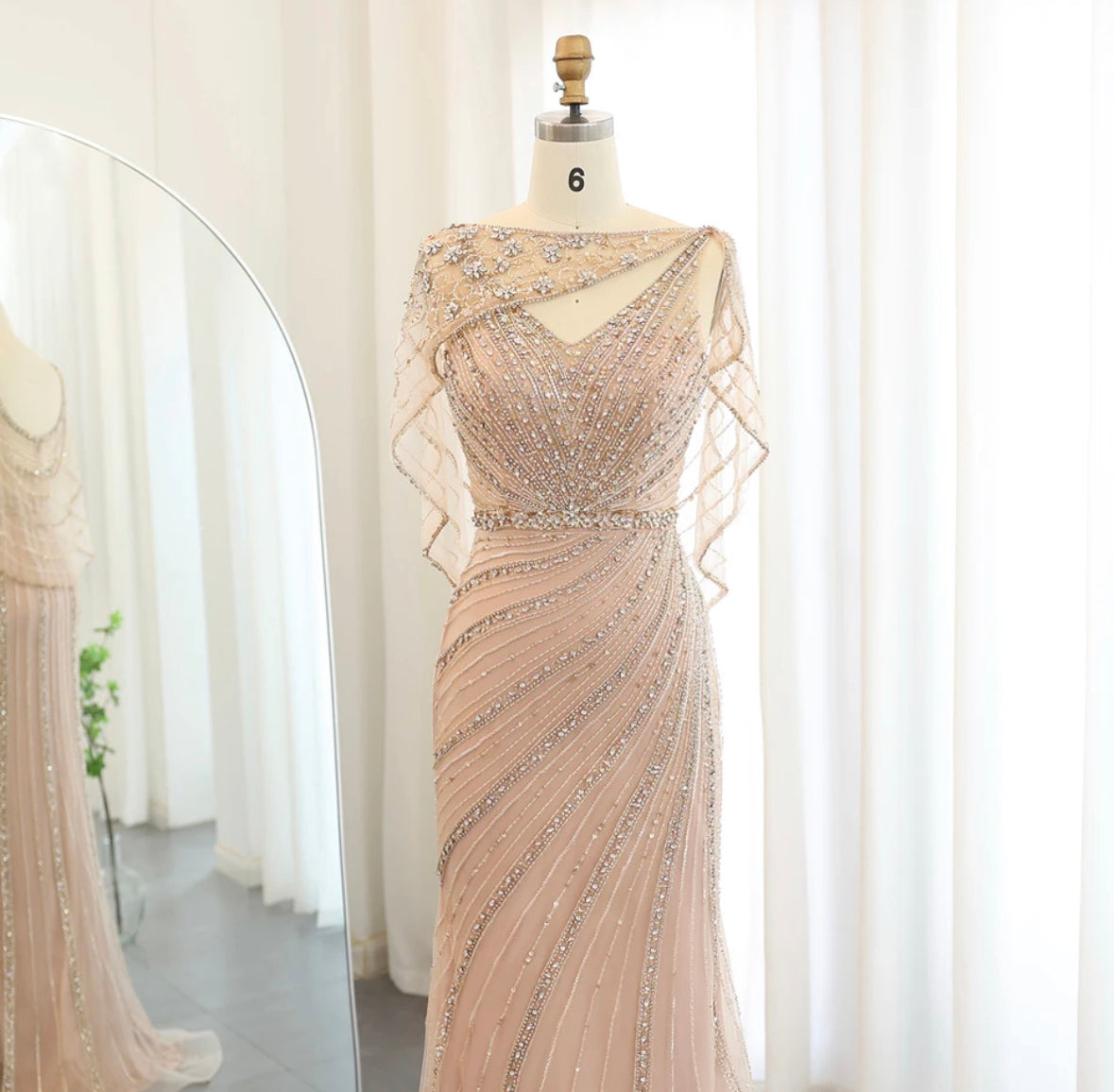 Luxurious evening dress