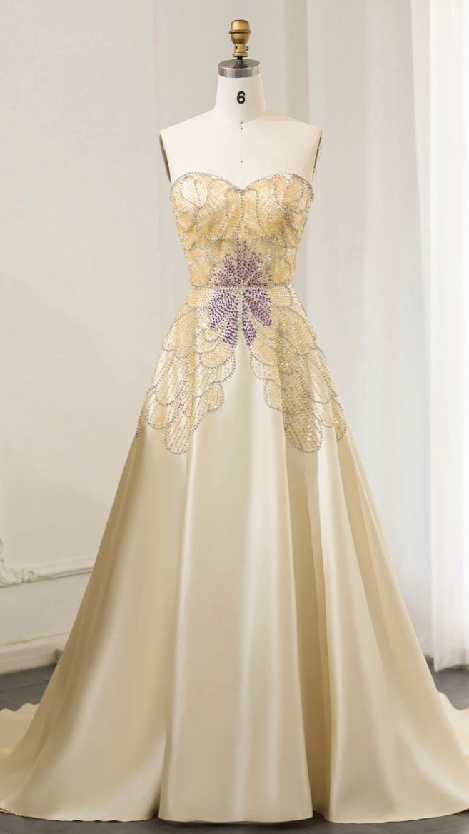 Luxury Butterfly Evening Dress