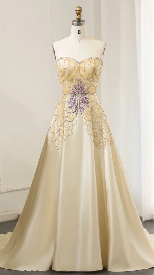 Luxury Butterfly Evening Dress