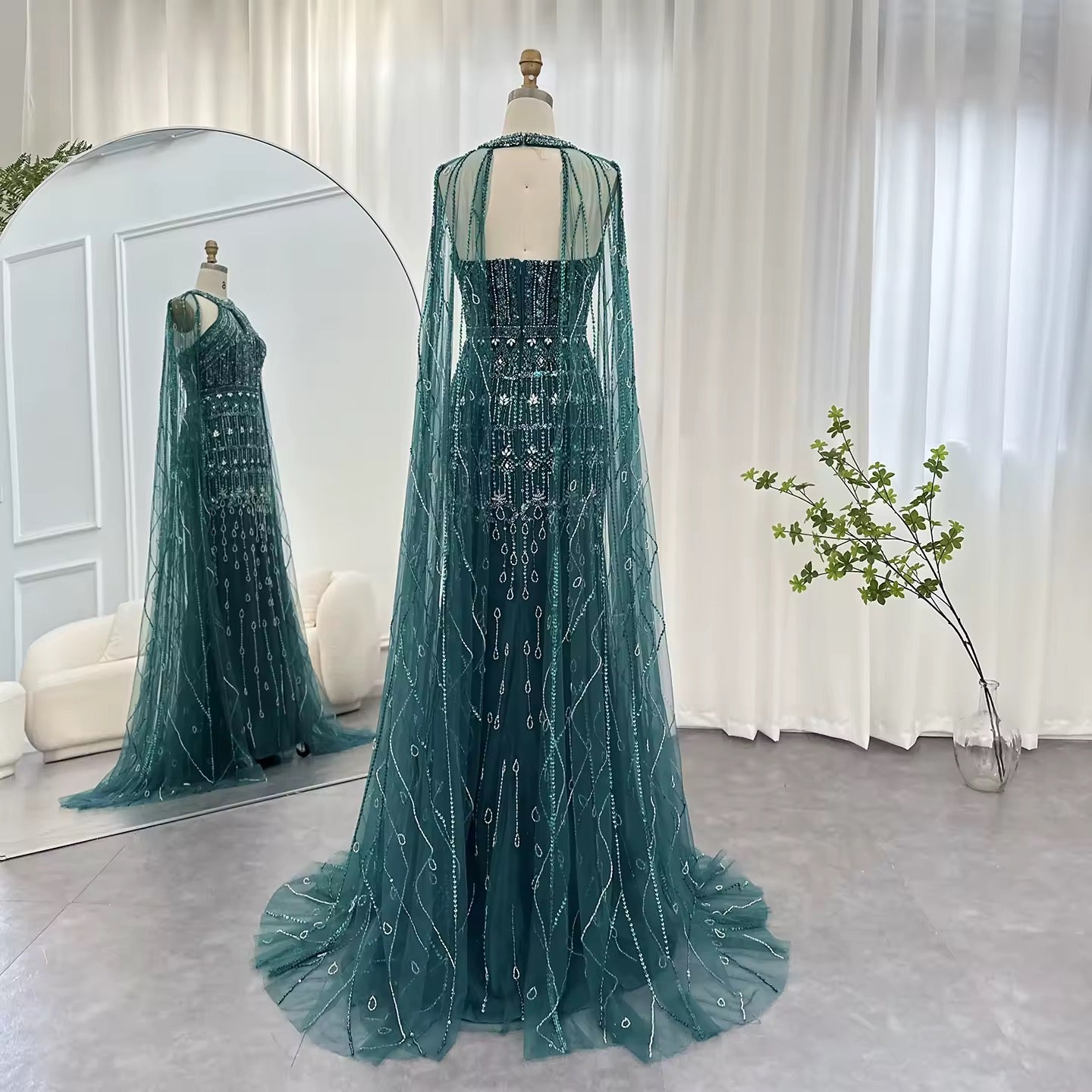 Luxury evening dress