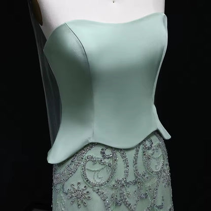 Luxury Corset Gown with Sparkling Crystal Details 2025