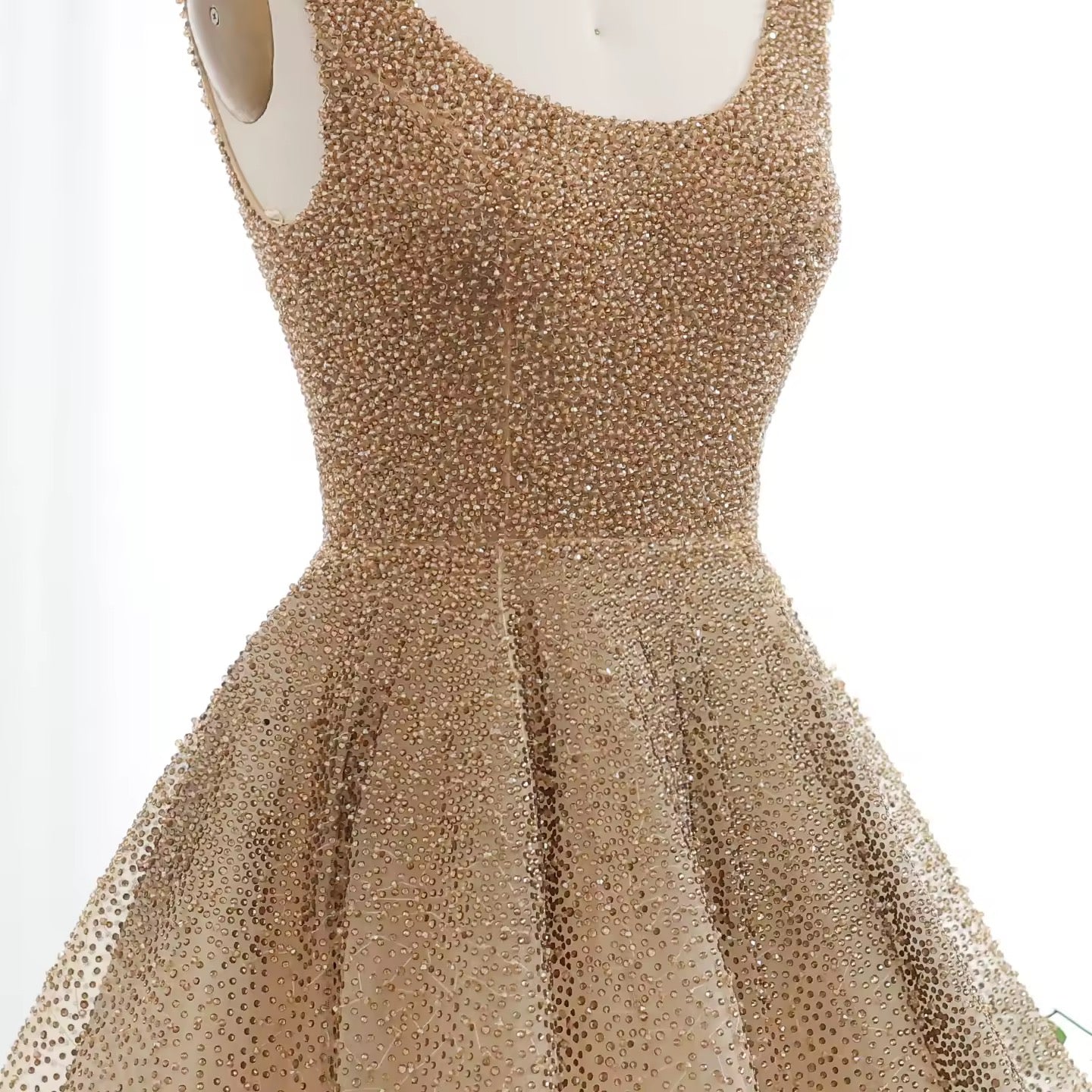 Luxury Crystal Evening Dress