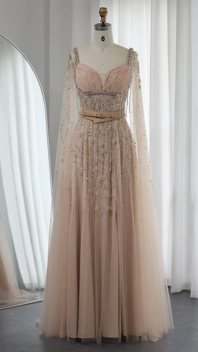 Champagne Evening Dress