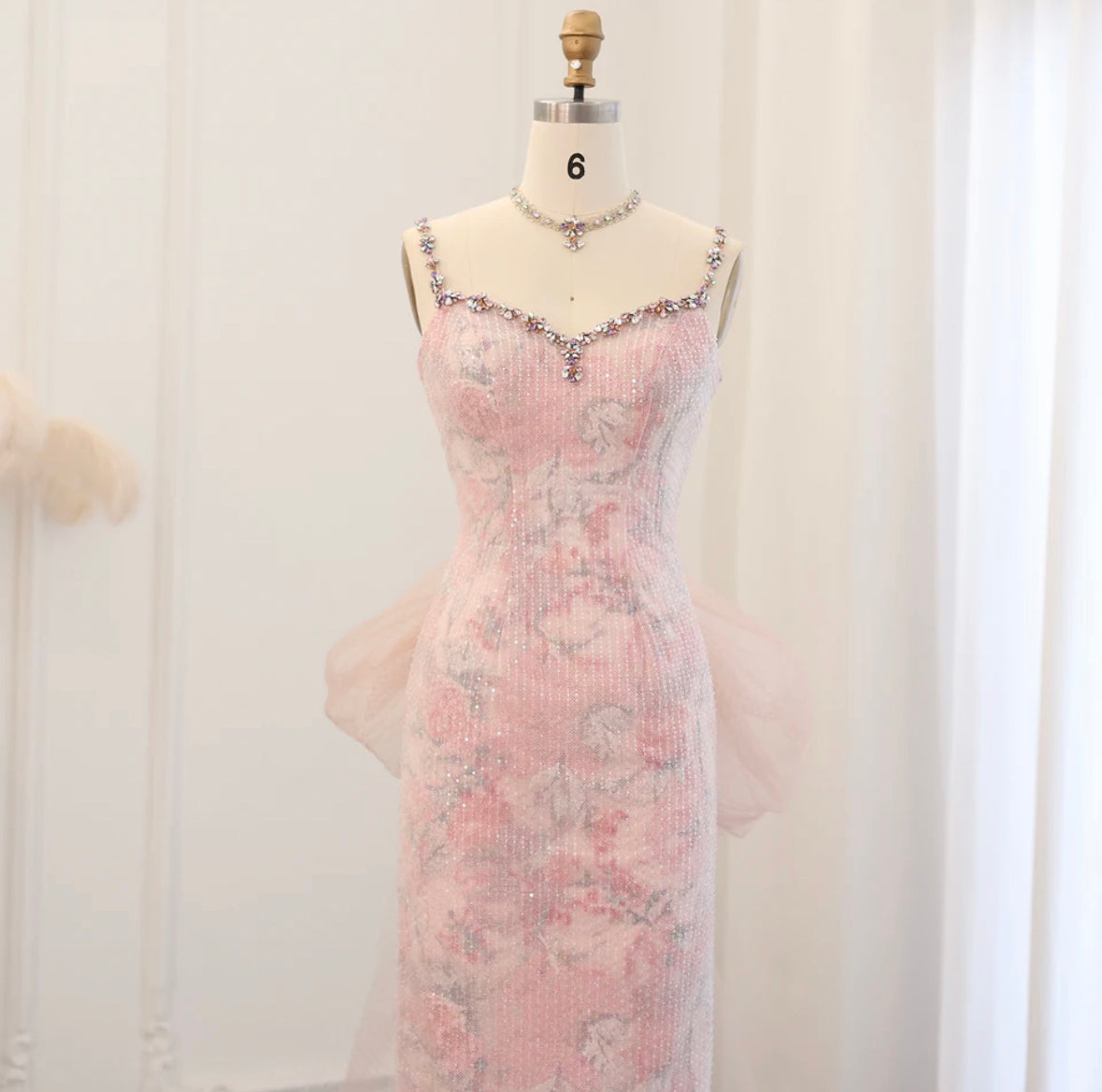 Soft pink dress 2024