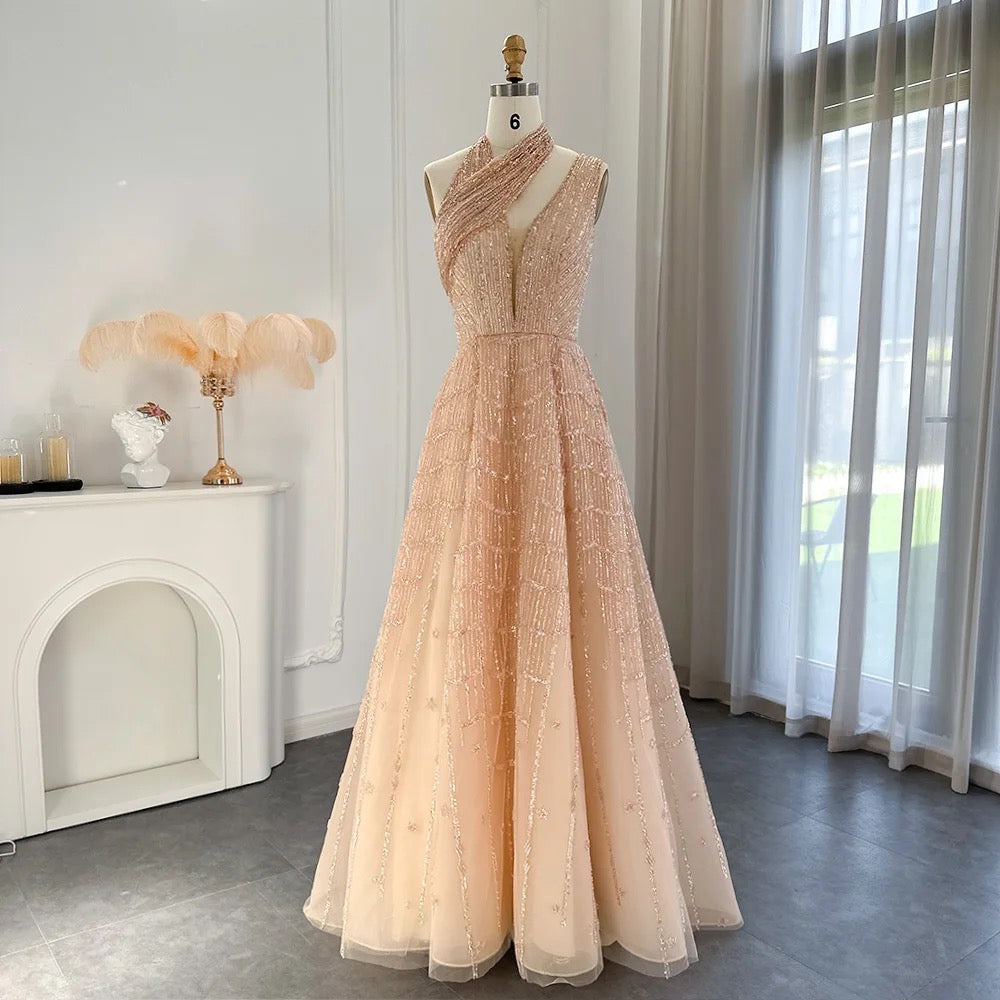 Luxurious evening dress