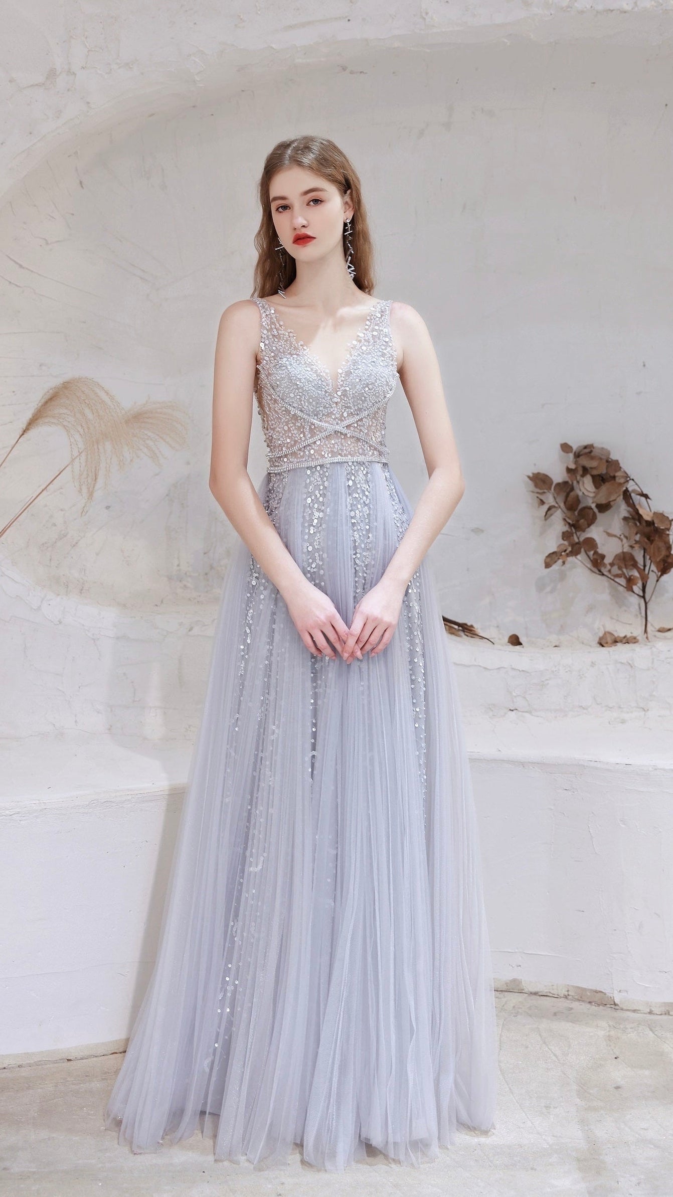 Luxurious evening dress