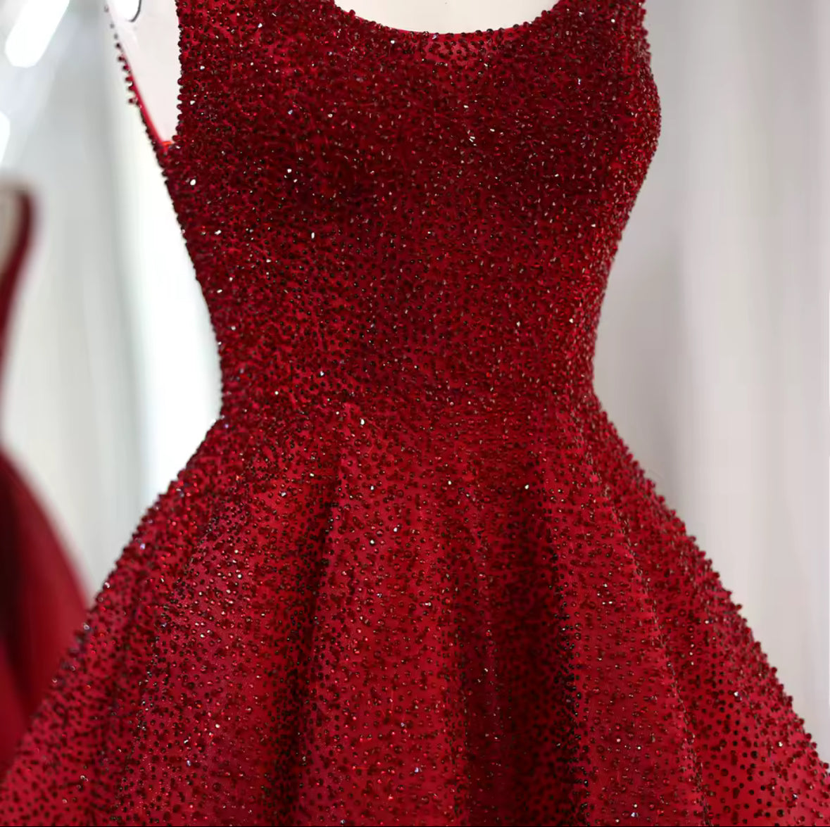 Luxury Crystal Evening Dress