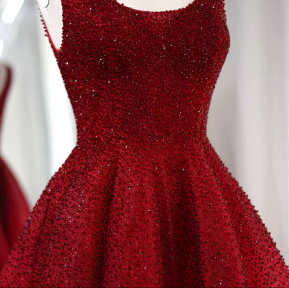 Luxury Crystal Evening Dress
