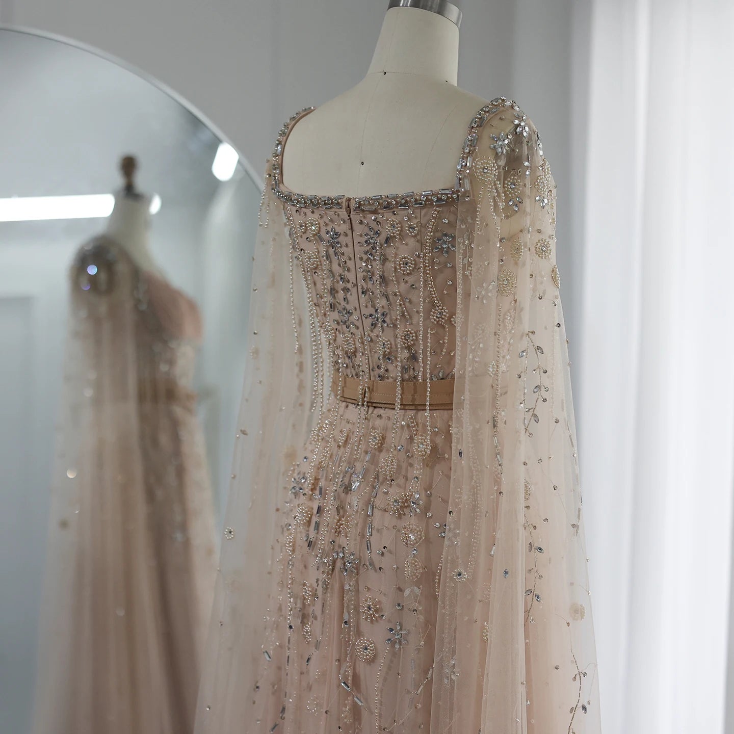 Champagne Evening Dress