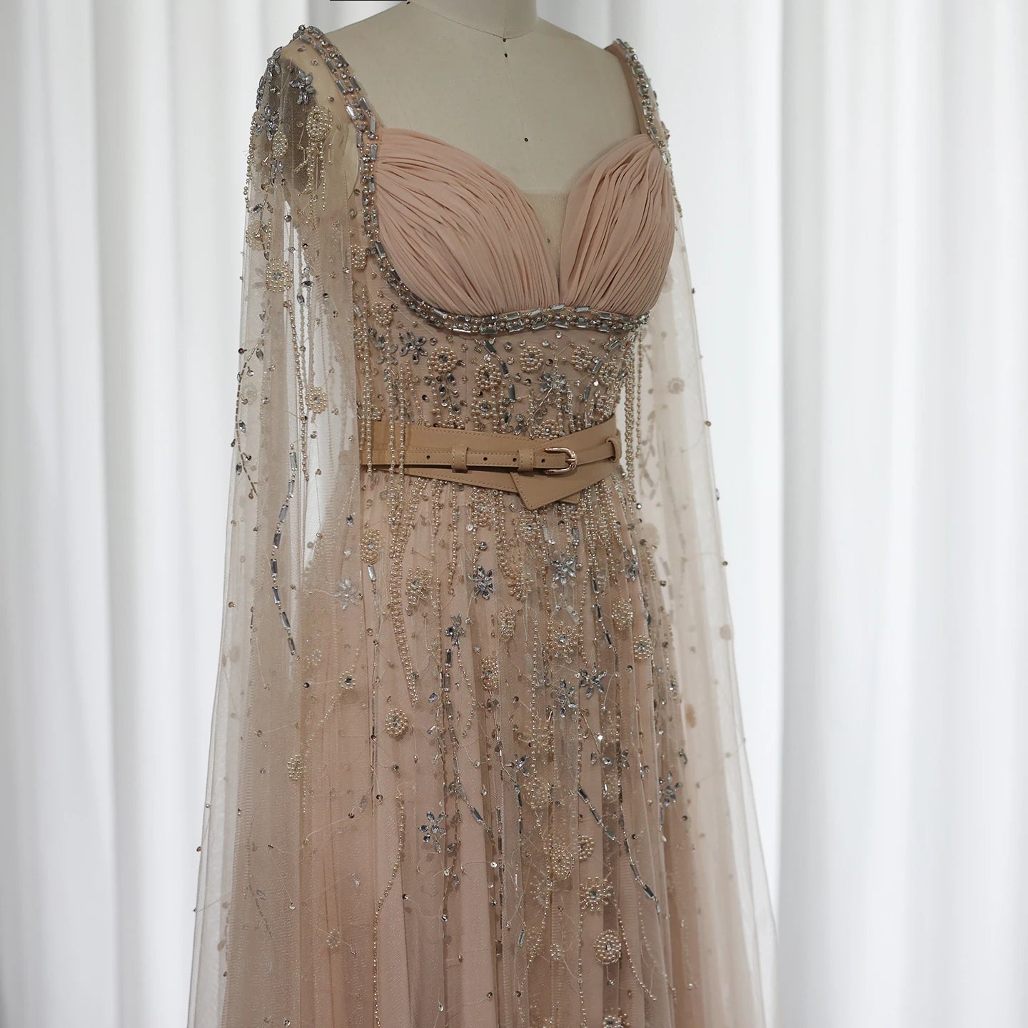 Champagne Evening Dress