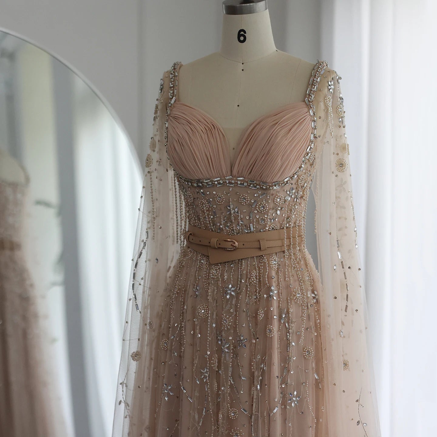 Champagne Evening Dress