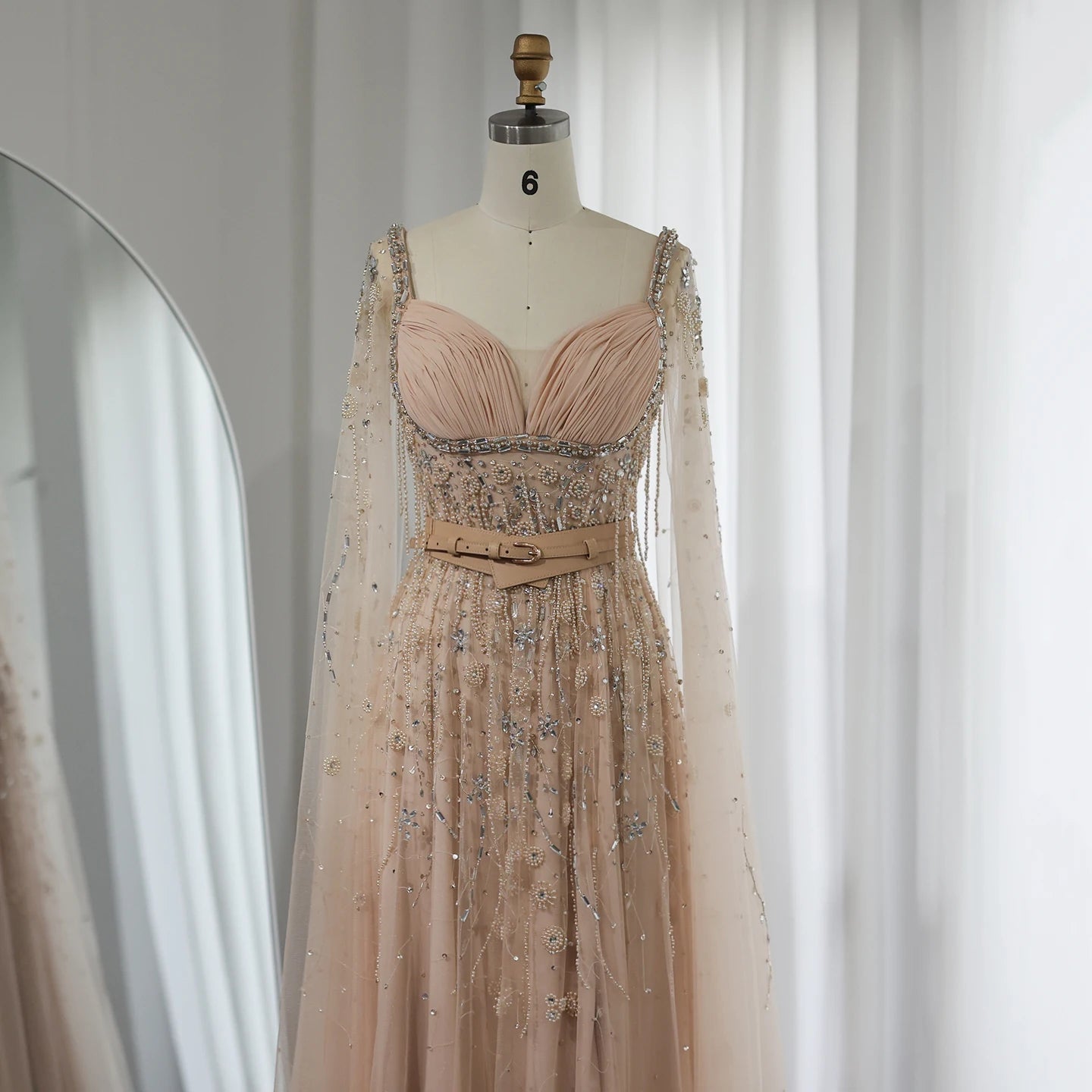 Champagne Evening Dress