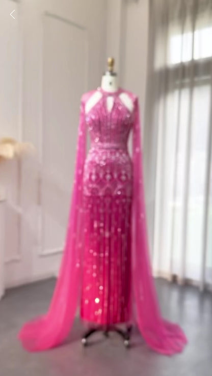Luxury evening dress